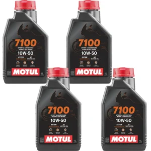 Motul 7100 4T 10W50 1 Lt Motosiklet Yağı (4 Adet)