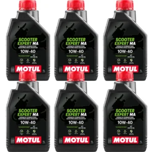 Motul Scooter Expert 10W40 MA 4T 1 Lt Motosiklet Yağı (6 Adet)