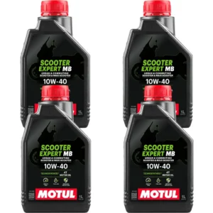 Motul Scooter Expert 10W40 MB 4T 1 Lt Motosiklet Yağı (4 Adet)