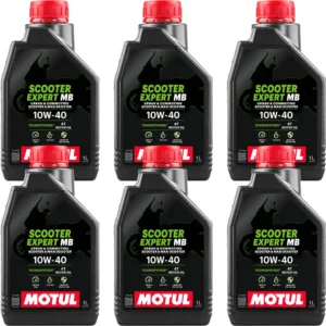 Motul Scooter Expert 10W40 MB 4T 1 Lt Motosiklet Yağı (6 Adet)
