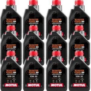 Motul Scooter Power 4T 10W30 MB 1 Lt Motosiklet Yağı (12 Adet)