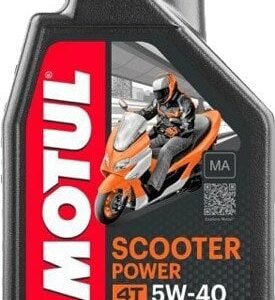Motul Scooter Power 5W-40 MA 4T - 1 Litre Motosiklet Yağı