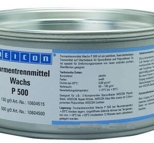 Weicon P 500 - Kalıp Ayırıcı Mumu 500 gr